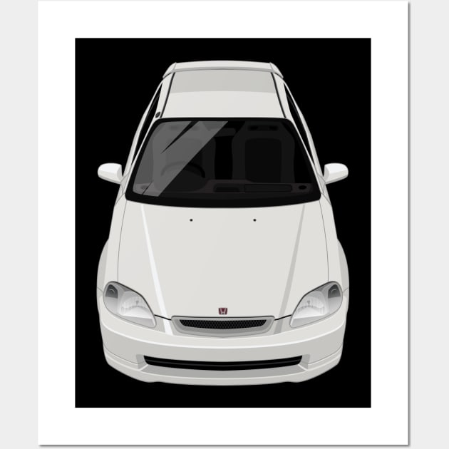 Civic Type R 6th gen 1996-1999 - White Wall Art by jdmart